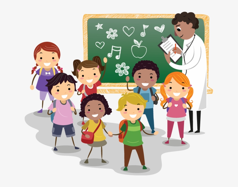 Professor E Alunos Png - School, transparent png