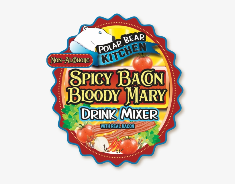 Spicy Bacon Bloody Mary Mixer - Stock Illustration, transparent png