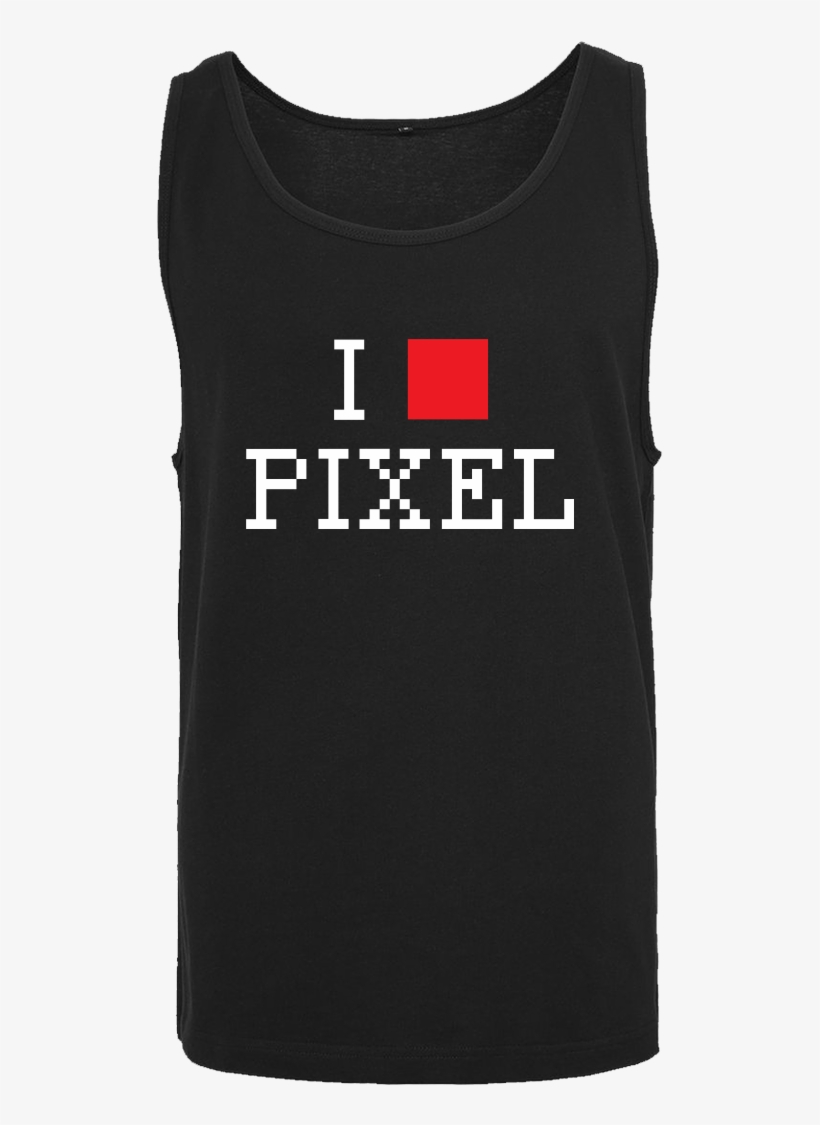 Eva Marie Bartenbach I Love Pixel T-shirt Tanktop Men - Love Pixel, transparent png