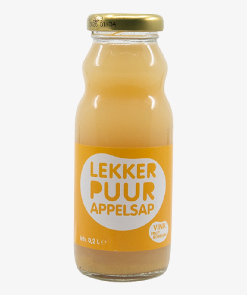 Nice & Pure 100% Apple Juice - Glass Bottle, transparent png