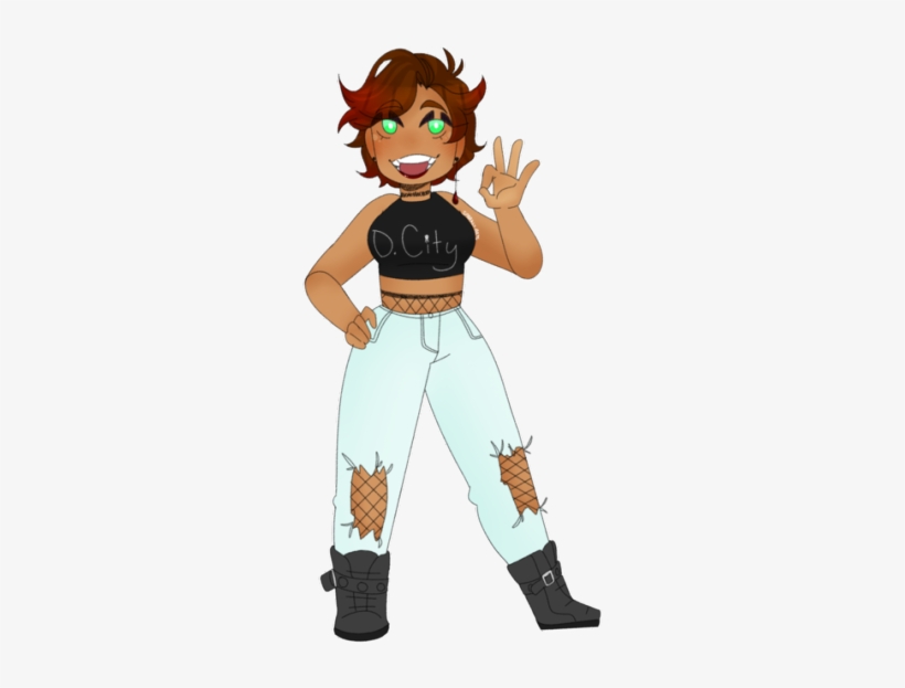 My Soul Eater Oc Got 100% Redesigned She Kept The Earring, - Cartoon, transparent png