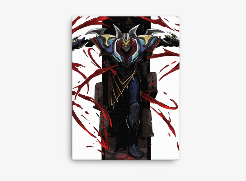 Canvas League Of Legends Zed - League Of Legends, transparent png
