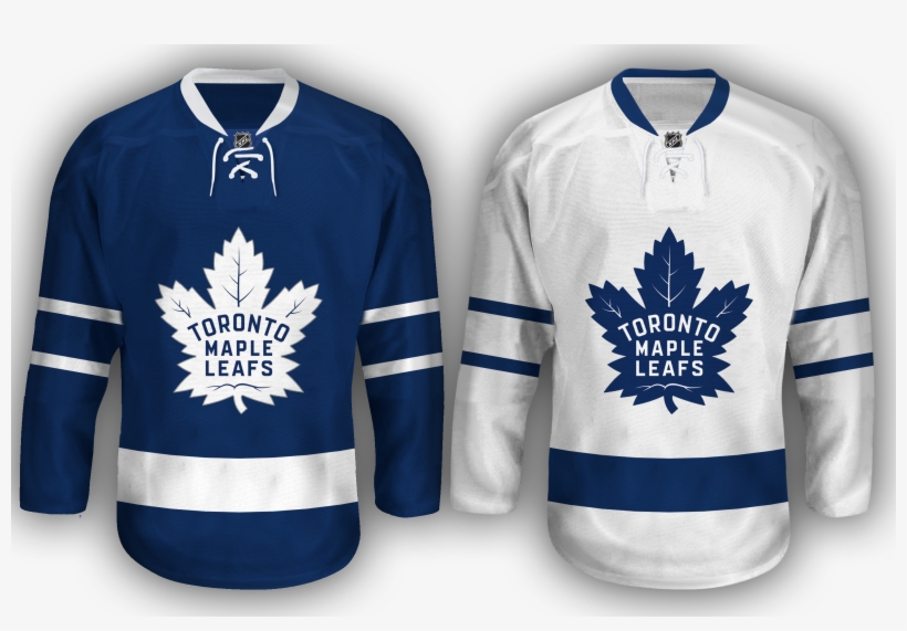 I Tried Darkening The Blue To Match The Colour On The - Toronto Maple Leafs Jersey 2017, transparent png
