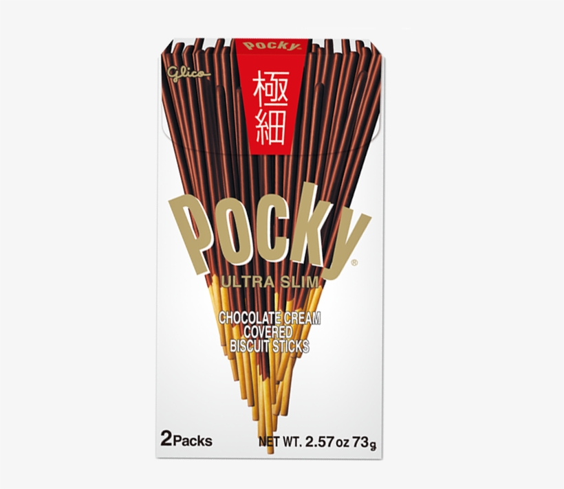 Pocky Chocolate 72g - Pocky Ultra Slim, transparent png