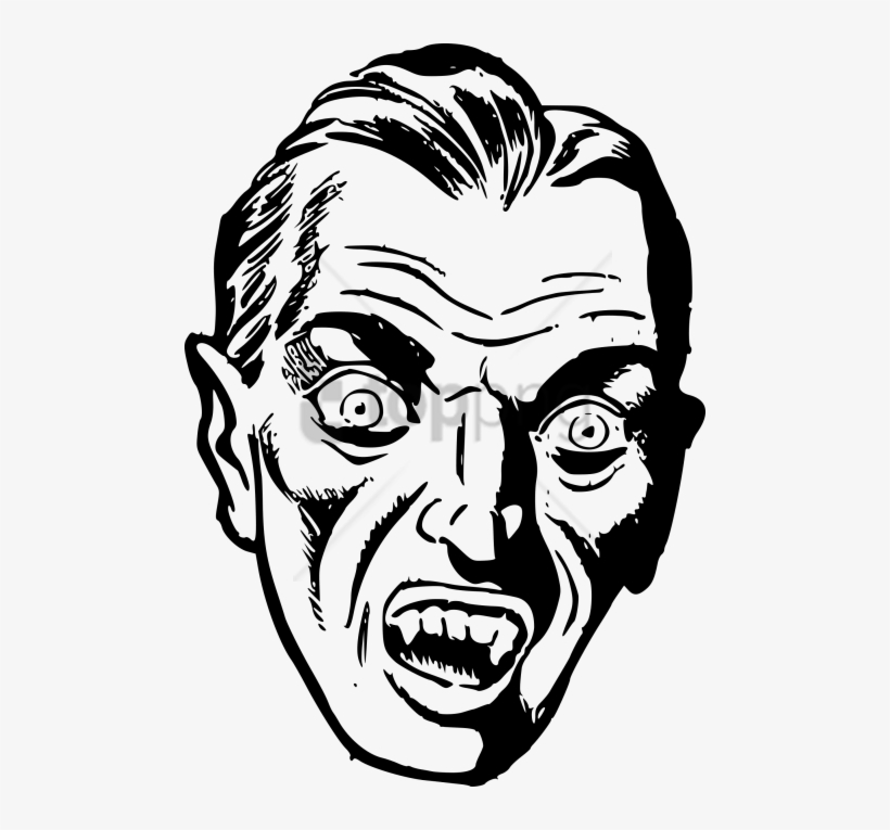 Free Png Download Vampire Png Images Background Png - Count Dracula Face Drawing, transparent png