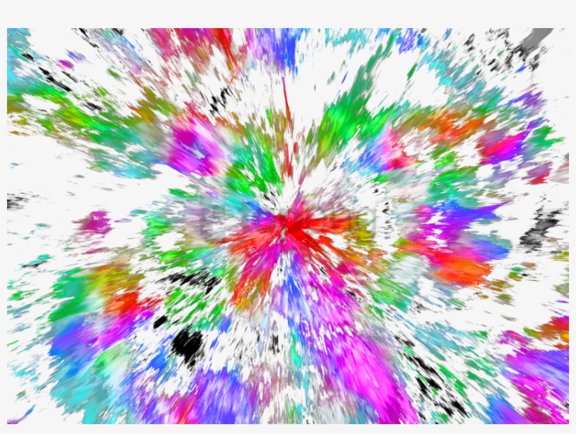 Free Png Abstract Color Transparent Png Image With - Explosão De Cores Png, transparent png