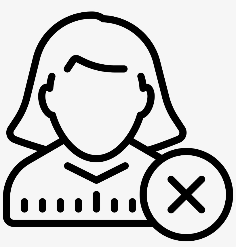 Banned Icon - Usuario Png, transparent png