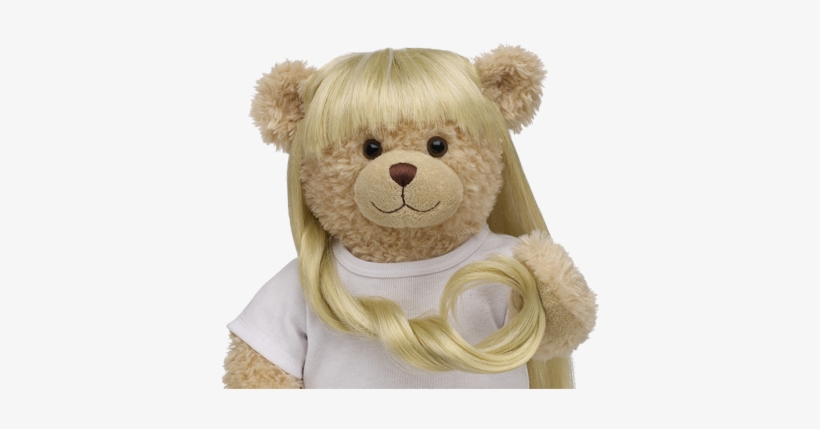 Glow In The Dark Blonde Wig For Rapunzel Build A Bear - Build A Bear Blonde Wig, transparent png