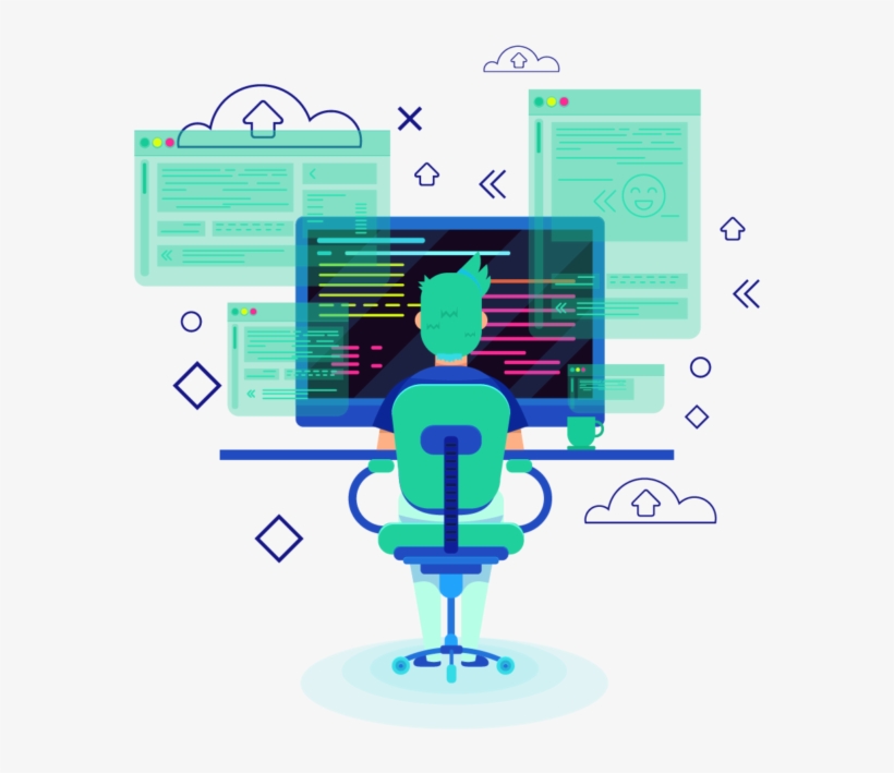 Red And Blue Teaming - Computer, transparent png