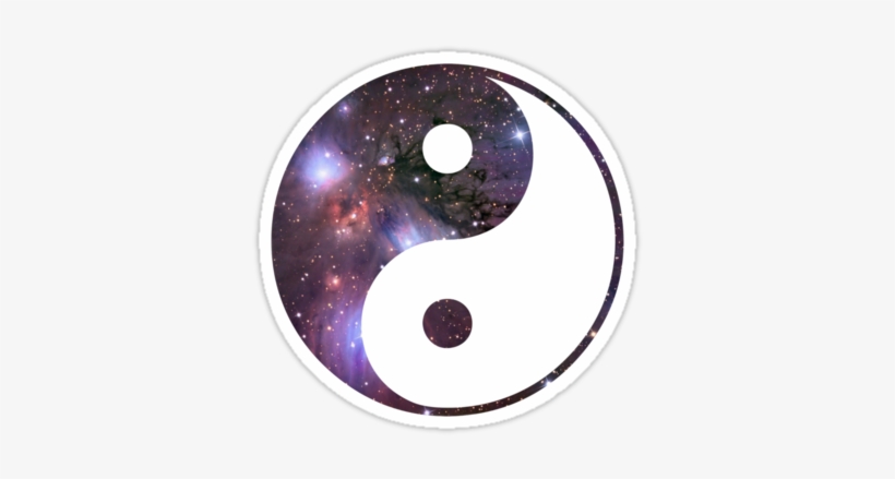 Yin And Yang, Png Tumblr, Tumblr Hipster, Constellations, - Galaxy Infinity Png, transparent png