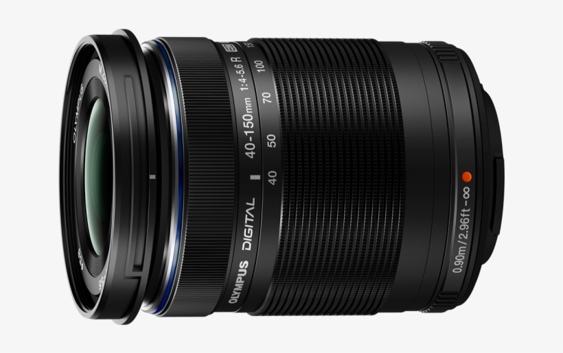Zuiko Digital Ed 40 150mm F4 - 0lympus Digital Ed 40-150mm F/4.0-5.6 R Lens, transparent png