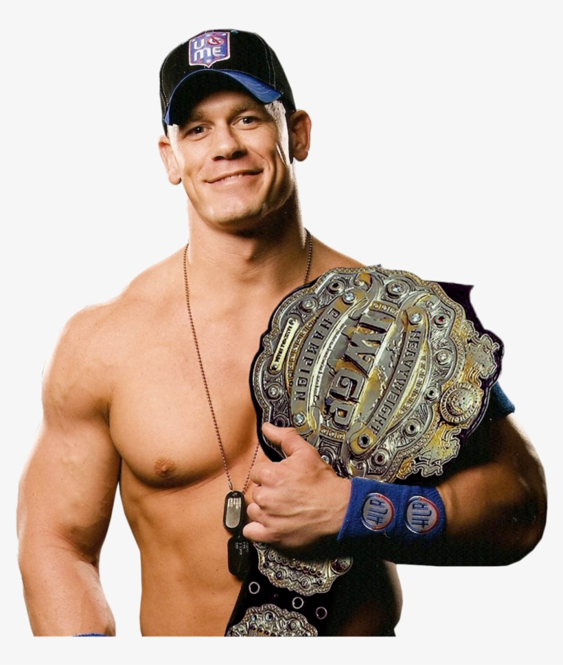 John Cena Iwgp Heavyweight Champion 2018 By Lunaticdesigner-dcek4r0 - John Cena, transparent png