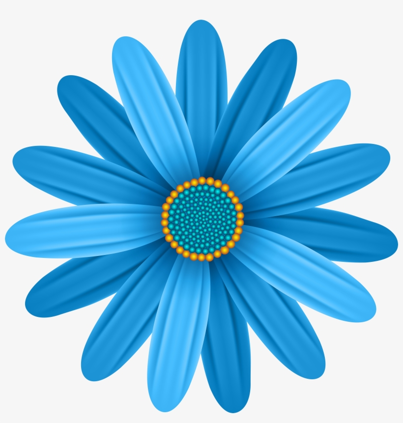 Blue Flower Png, transparent png