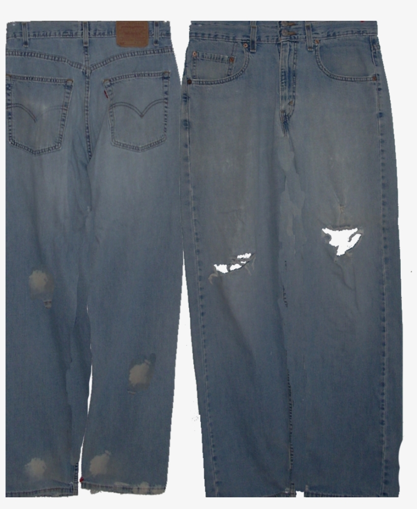 Torn Jeans - Portable Network Graphics, transparent png