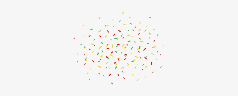 Cartoon Happy Birthday Confetti - Birthday Confetti Png, transparent png