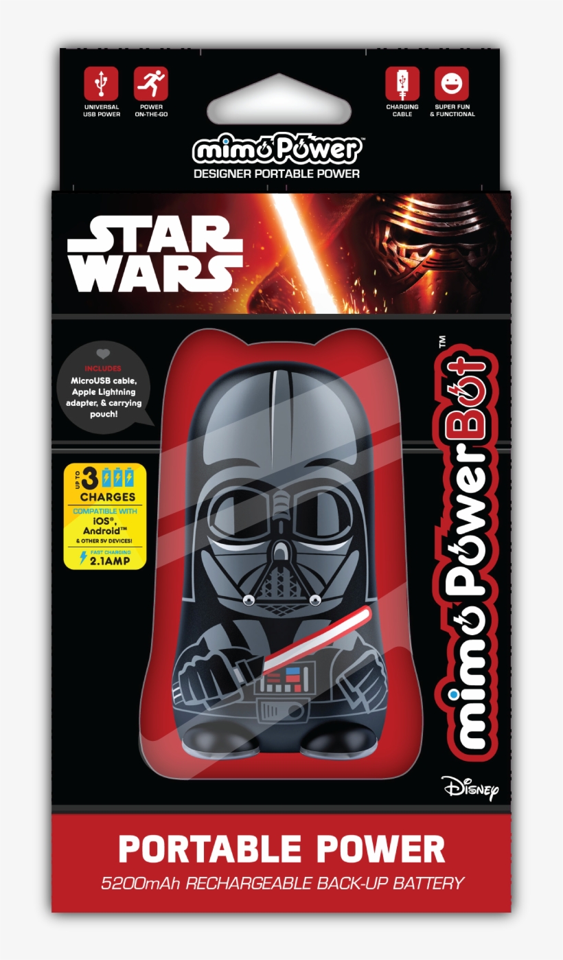 Darth Vader Mimopowerbot - Star Wars The Force Awakens Art 32x24 Poster Decor, transparent png
