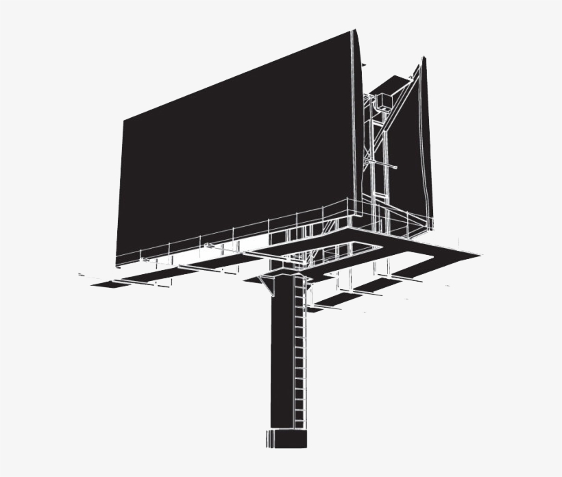 Outdoor Billboard - Billboard Png, transparent png