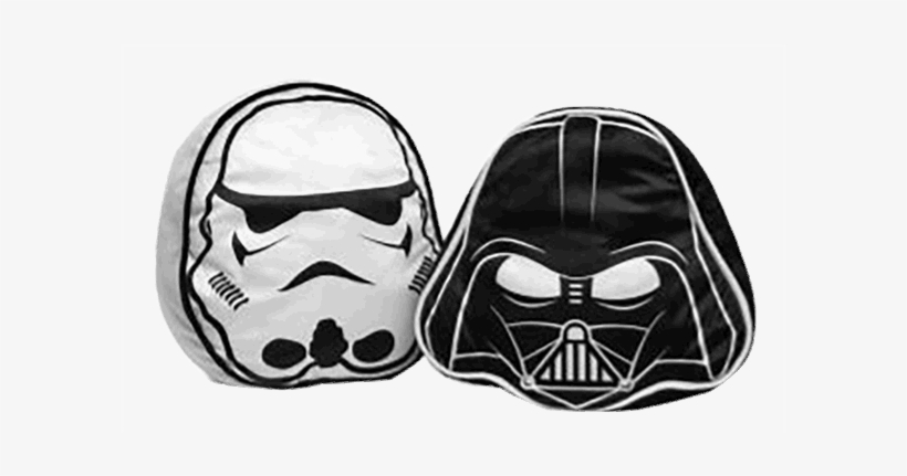 Darth Vader & Stormtrooper Throw Pillow Set - Star Wars Throw Pillow Set - Darth Vader, transparent png
