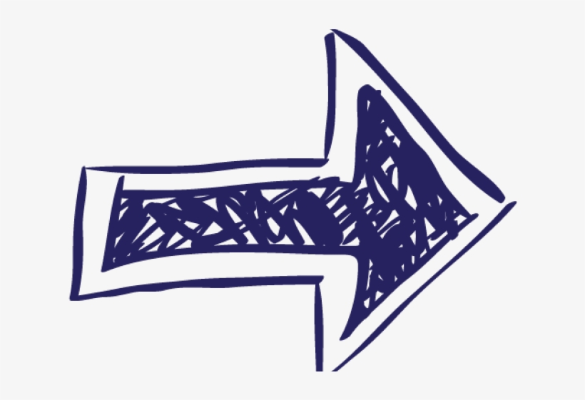 Purple Hand Drawn Arrow Png, transparent png
