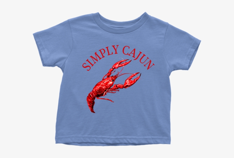Simply Cajun Crawfish - T-shirt, transparent png