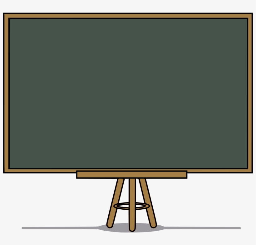 Transparent Billboard Animated - Chalkboard Clipart, transparent png