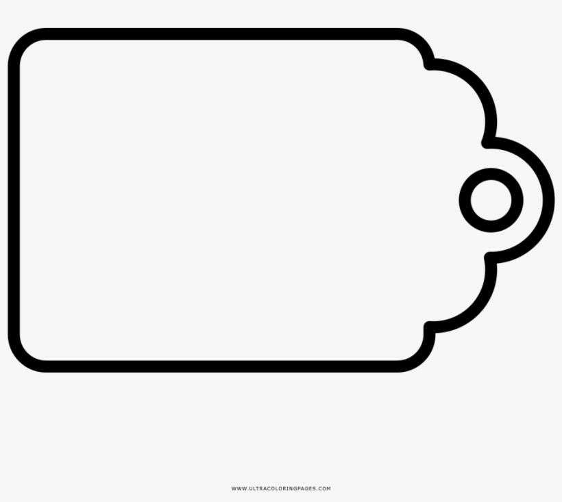 Etiqueta Desenho Png - Etiqueta Colorir, transparent png