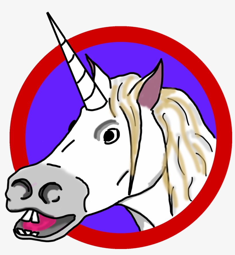Unicorn Head Clip Art - Clip Art, transparent png