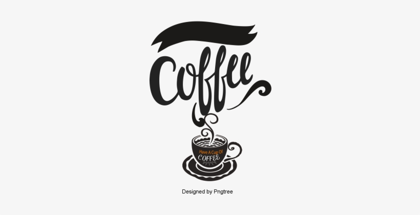 Cartoon Hand-painted Coffee Drink, Coffee, Drinks, - Tea Time Infused Aroma Wall Sticker, transparent png
