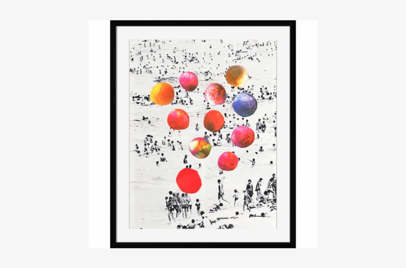 Beach Balls Framed Art - Gallery Direct Beach Balls Graphic Art On Wrapped Canvas, transparent png