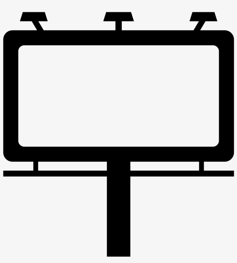 Billboard Clip Art - Out Of Home Advertising Icon, transparent png