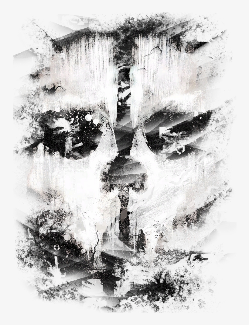 ghost background cod on Ghosts Faction Graffiti Codg Call Of Duty Ghost Png 737x1003 Png Download Pngkit
