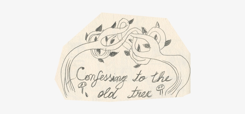 Once Upon A Time, My Mom Made Me Choose An Old Tree - Sketch, transparent png