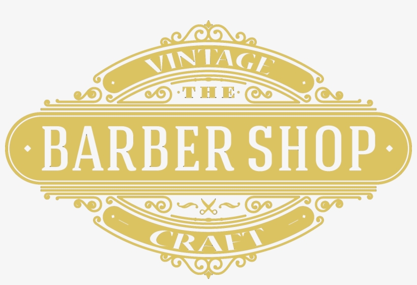 Vintage Barbershop - Vintage Barber Shop Signage, transparent png