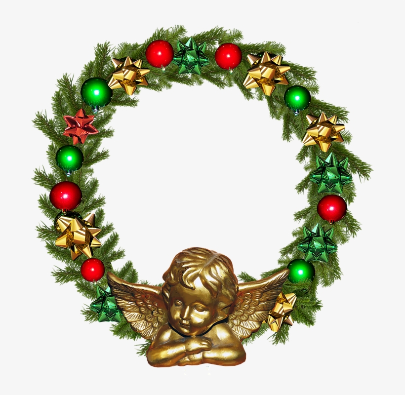 Frame, Border, Christmas, Angel - กรอบ คริสต์มาส, transparent png