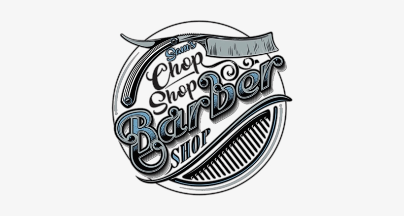 Sam's Chop Shop - Logo Barber Shop, transparent png