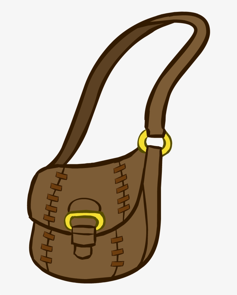 Leather Purse - Club Penguin Purse, transparent png
