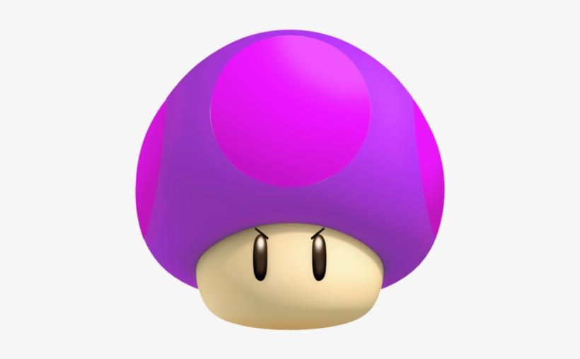 Pink Mushroom, Mushroom Images, Mario Kart, Poisons, - Poison Mushroom Mario 3d Land, transparent png