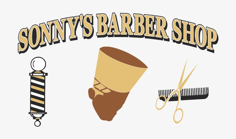 Sonny's Barber Shop Logo - Sonny Barber Shop Logo, transparent png