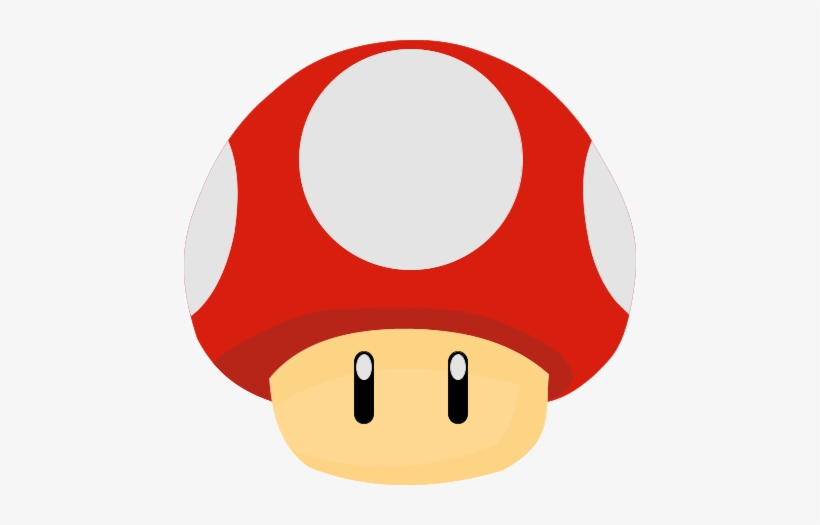 Mario Mushroom Free Png Image - Super Mario Mushroom Png, transparent png