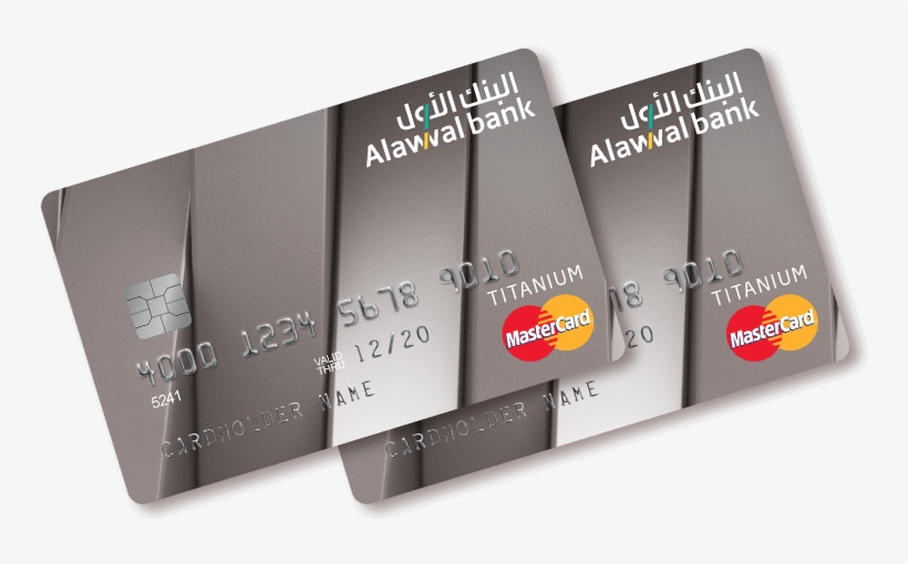Titanium Credit Card - بطاقة صراف البنك الاول, transparent png