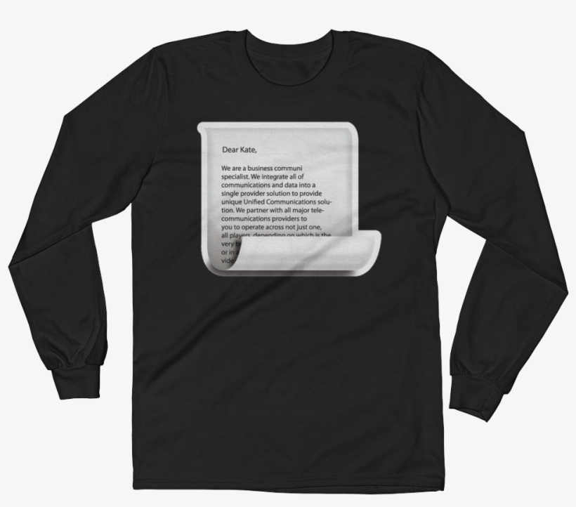 Men's Emoji Long Sleeve T Shirt - Bill Rights Shirt, transparent png
