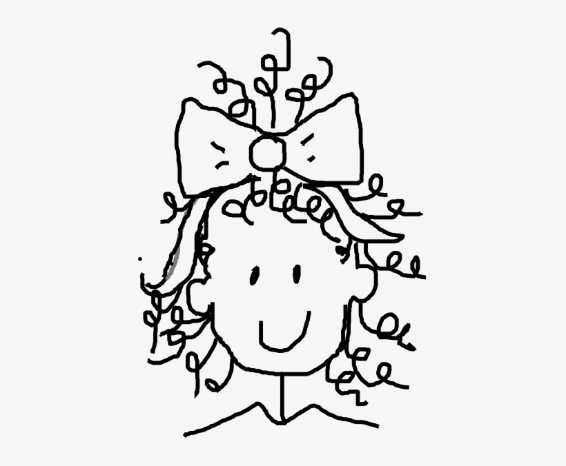 Curl 20clipart - Curl Black And White, transparent png