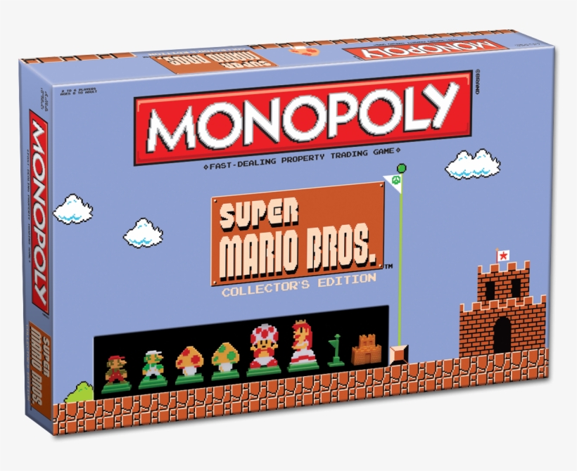 You May Have Finished The Video Game, But Your Adventure - Monopoly Super Mario Bros Collector's Edition By Usaopoly, transparent png