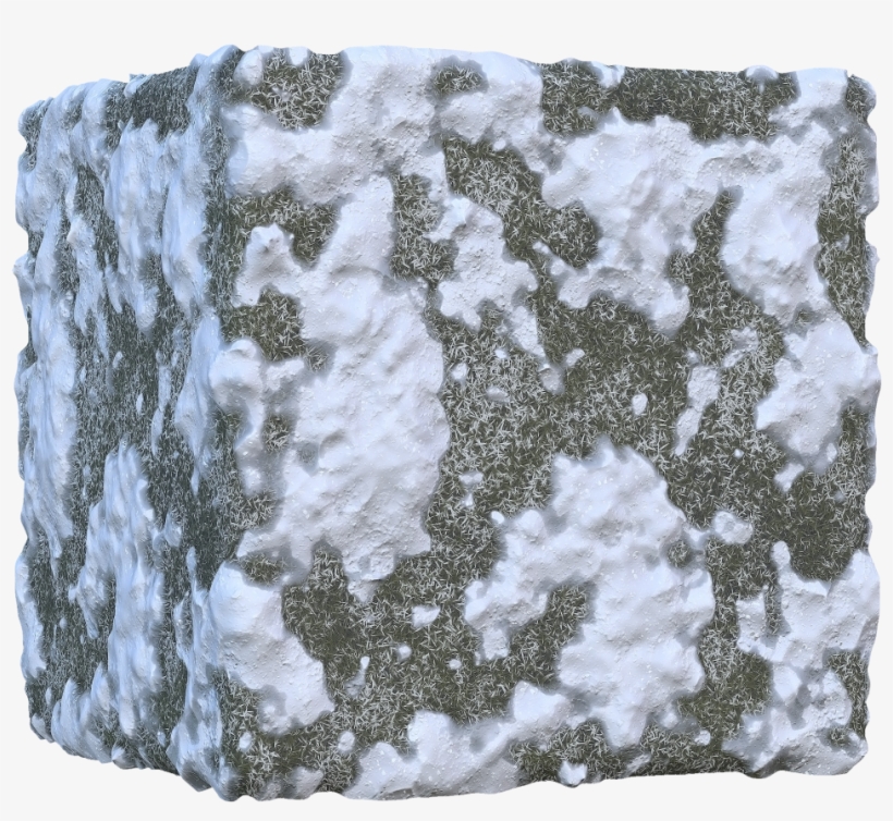 Snow Covered Grass - Cushion, transparent png