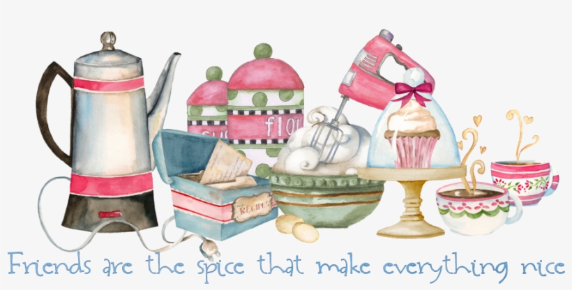 Kitchen Clipart Watercolor - Art, transparent png