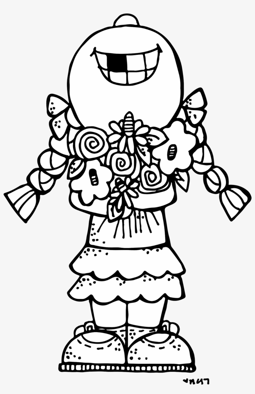 Welcome 2b 2bgirl 2b 2528c 2529 2bmelonheadz 2billustrating - Melonheadz Clipart Black And White, transparent png