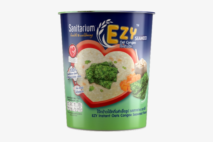 Ezy Oat Congee Seaweed Flavour - Oat, transparent png