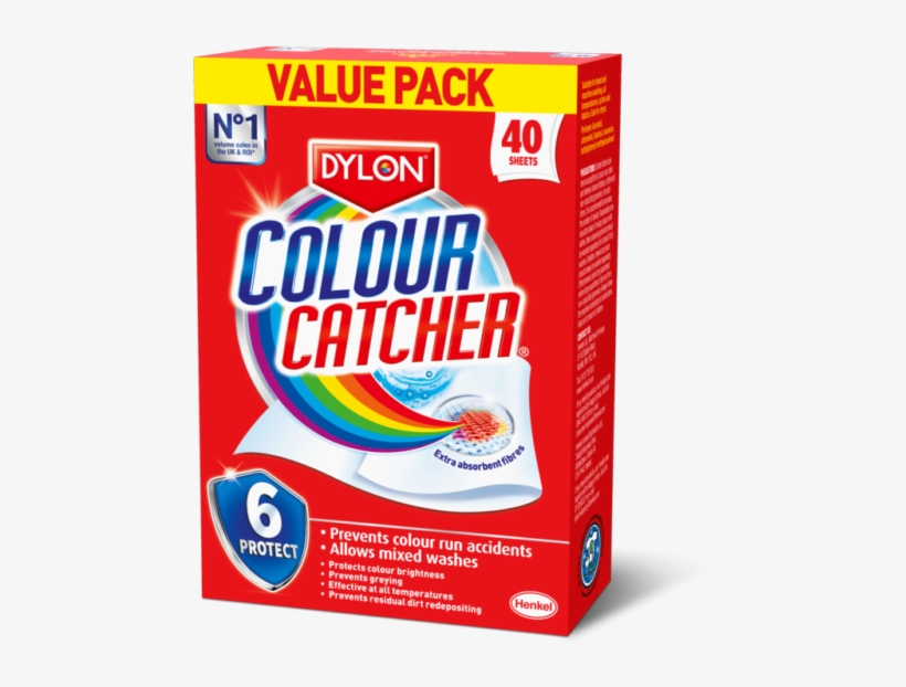 Dylon Colour Catcher Bumper Pack Of 40 As Seen On Tv - Snack, transparent png