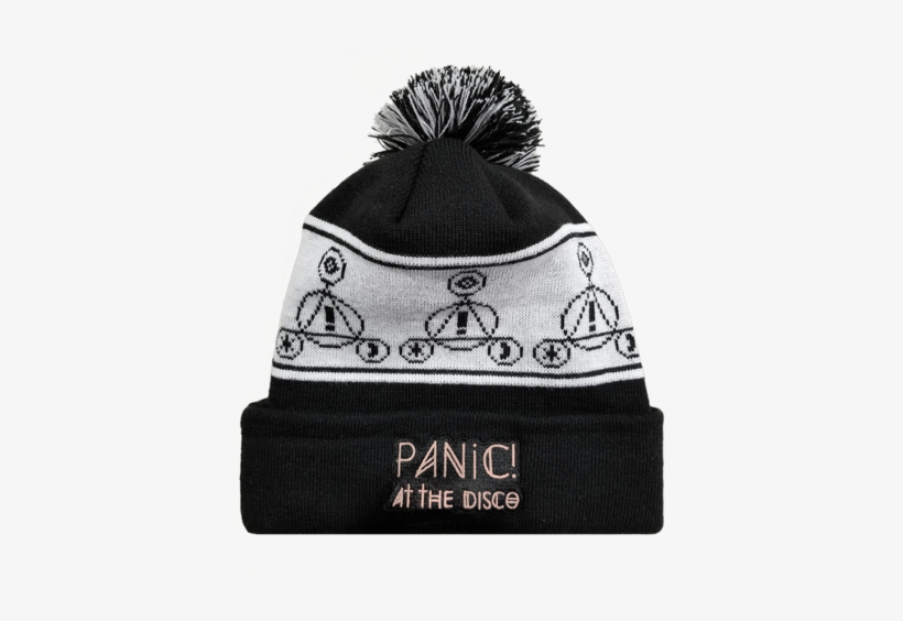 Winter Pom Beanie - Panic At The Disco Merch Beanie, transparent png