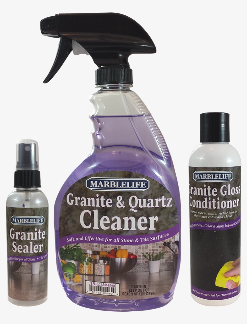 Marblelife® Granite Countertop Clean & Seal Care Kit, transparent png